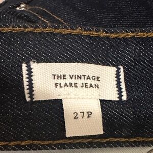 Madewell Petite Vintage Flare Jeans